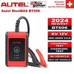 Autel MaxiBAS BT506 Système de batterie 6 V/12 V Outil d'analyse de la batterie de voiture et du système électrique Fonctionne avec Autel Ultra Lite