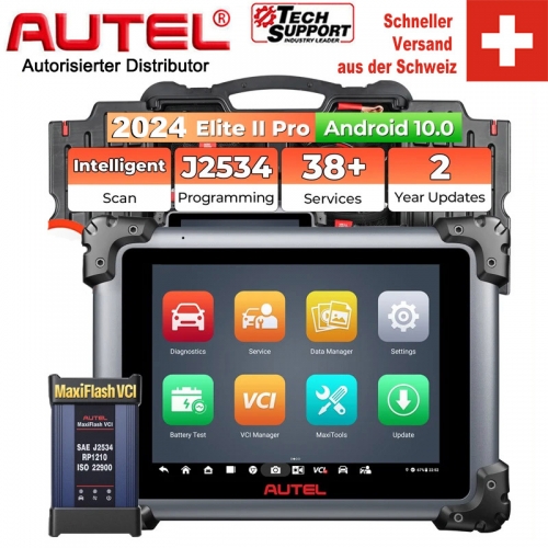 Latest Version Autel Maxisys Elite 2 Pro Diagnostic Scanner Elite II J2534 Auto Scan Tool ECU Programming Automobile Tools