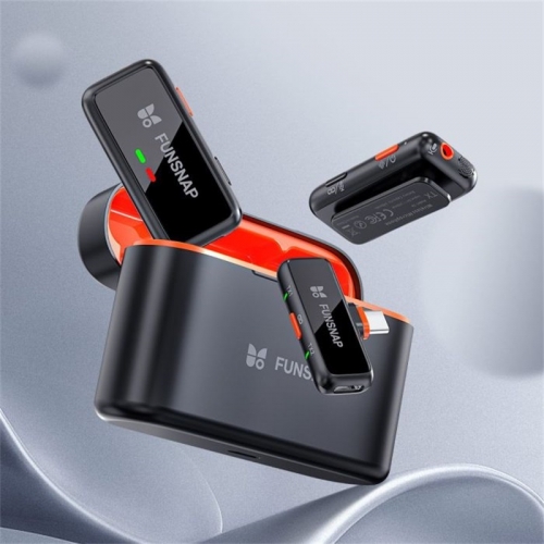 Funsnap S6 Smart Wireless Rauschunterdrückung von Lavalier -Mikrofon