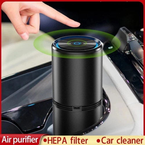 Xiaomi youpin new car air purifier negative ion generator usb low noise mi air filter home deodorant smoke odor remover