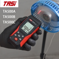 Tasi tachometer contactless mini rpm tester meter lcd display handheld digital tachometer for motorcycles lathe car manufacturing