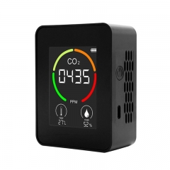 Moniteur numérique de température et d'humidité 3 en 1, détecteur de qualité de l'air domestique pour la maison