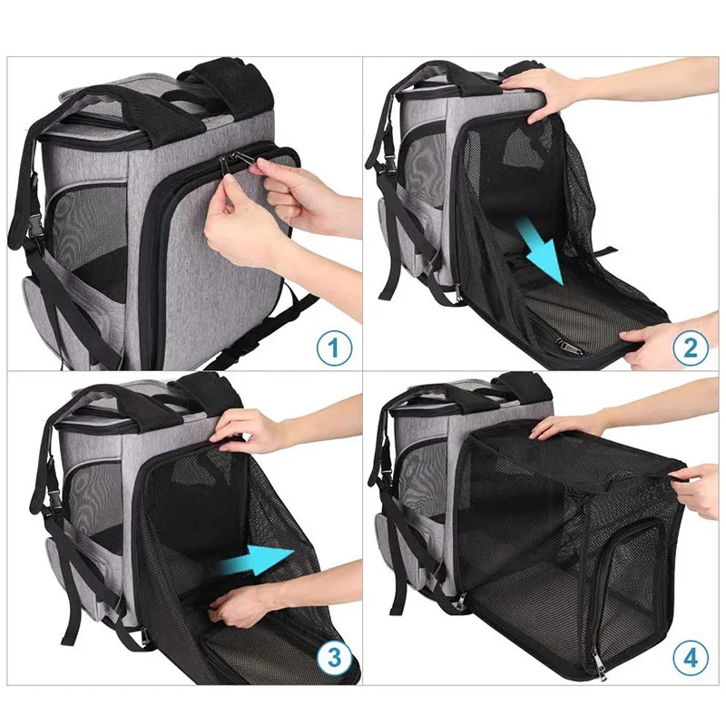 expandable pet bag