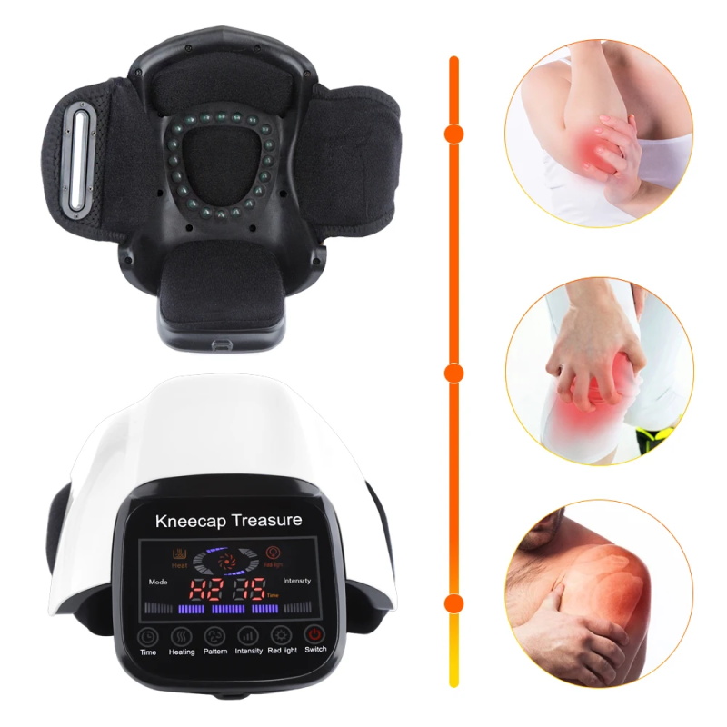 heated knee massage device
