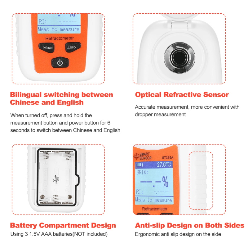 sugar concentration detector