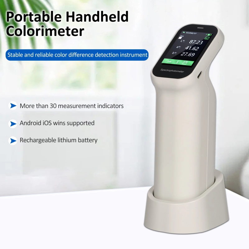 Rechargeable colorimeter