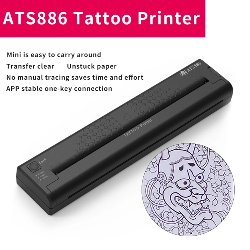 USB tattoo stencil transfer machine