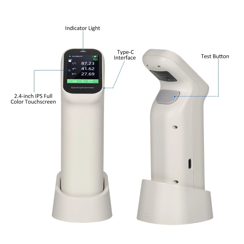 Rechargeable colorimeter