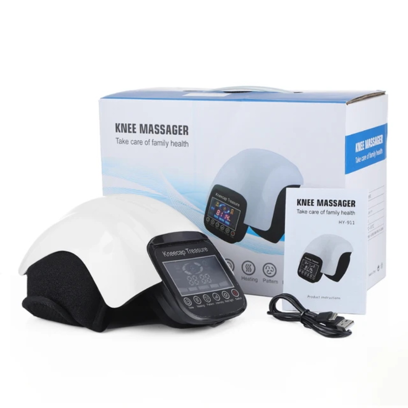 heated knee massage device