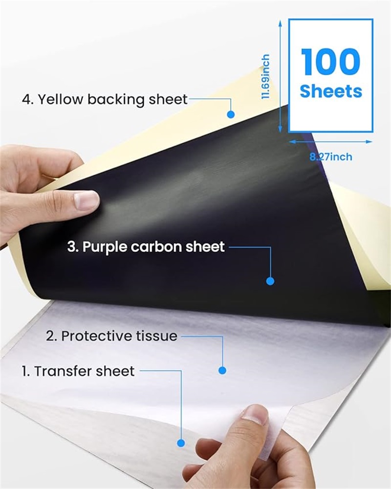 100 sheets Tattoo copy paper