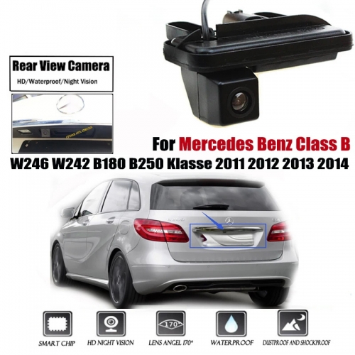 1080P Caméra de recul pour Mercedes Benz B W246 W242 B180 B250 2011-2014