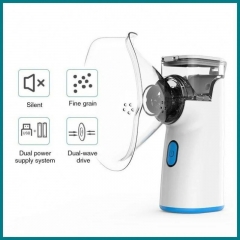 Tragbarer medizinischer Hand-Nebel-Inhalator für Erwachsene und Kinder, lautloser Dampf-Nasenbefeuchter-Inhalator