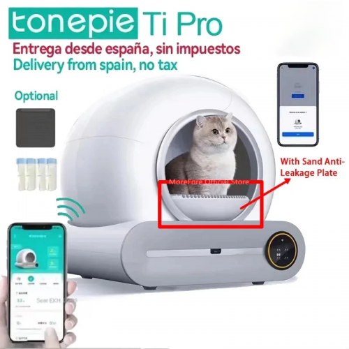 Tonepie 65l automatische intelligente Katzen toilette selbst reinigende vollständig geschlossene Katzen toilette Haustier Toilette Katzen toilette