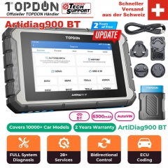 2024 dernière version TOPDON AD900BT bidirectionnel tout système voiture OBD2 Scanner outil de Diagnostic