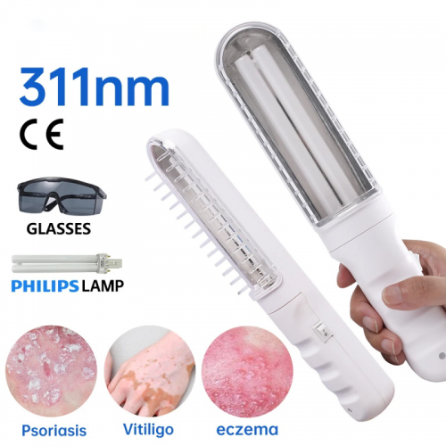 311NM UVB Phototherapy Lamp Device for Vitiligo Treatment UV Narrowband Ultraviolet Light Therapy Psoriasis Spots Eczema