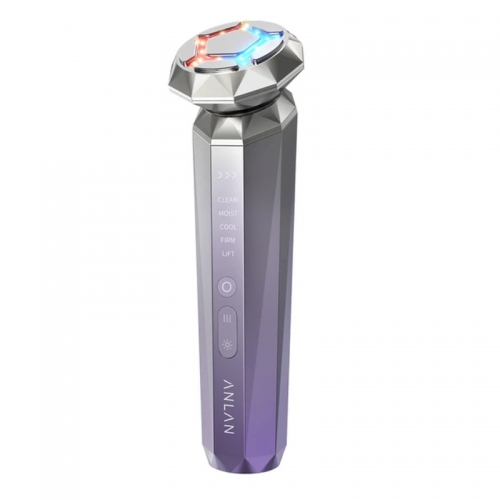 Anlan RF Gesichts massage gerät ems Facelift ing Anti-Aging LED-Lichttherapie Anti-Falten Multi-Polar RF heiße kalte Hautpflege Beauty-Gerät