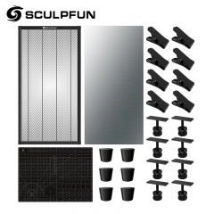Sculpfun 400x800mm Laser Cutting Honeycomb Plate H3 Workbench for Desktop Protection for Carving Wood/Leather/Metal/Acrylic