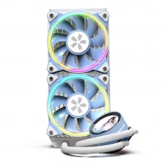 Yeston Integrated water-cooled cooler with high performance water pump Dual ARGB fans support ARGB motherboard synchronization