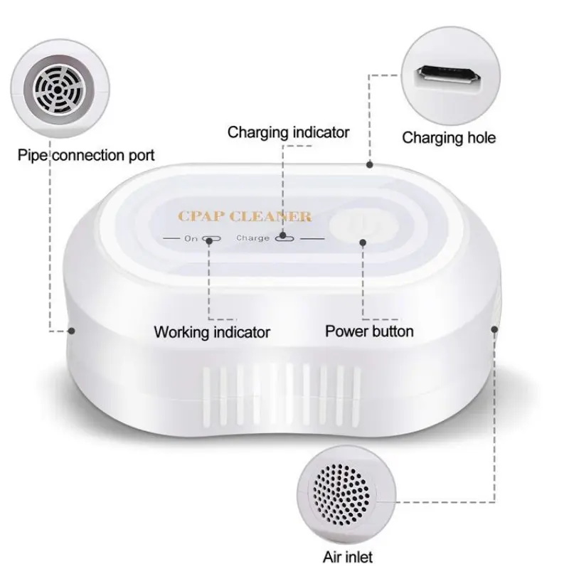 CPAP cleaning ozone sterilizer