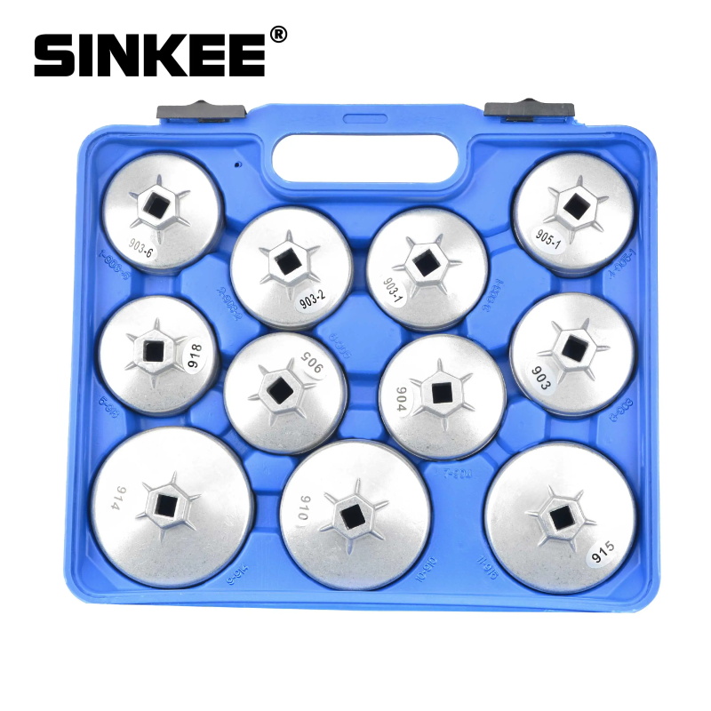 Oil filter wrench set