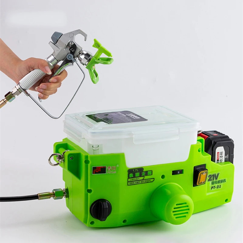 Airless paint spray gun for Makita battery