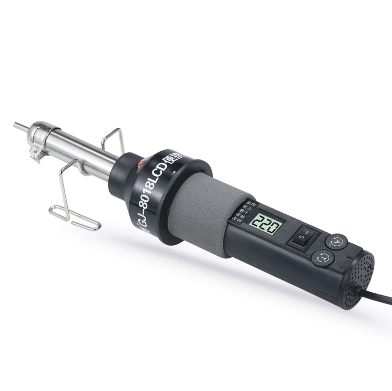 portable temperature-controlled soldering hot air gun