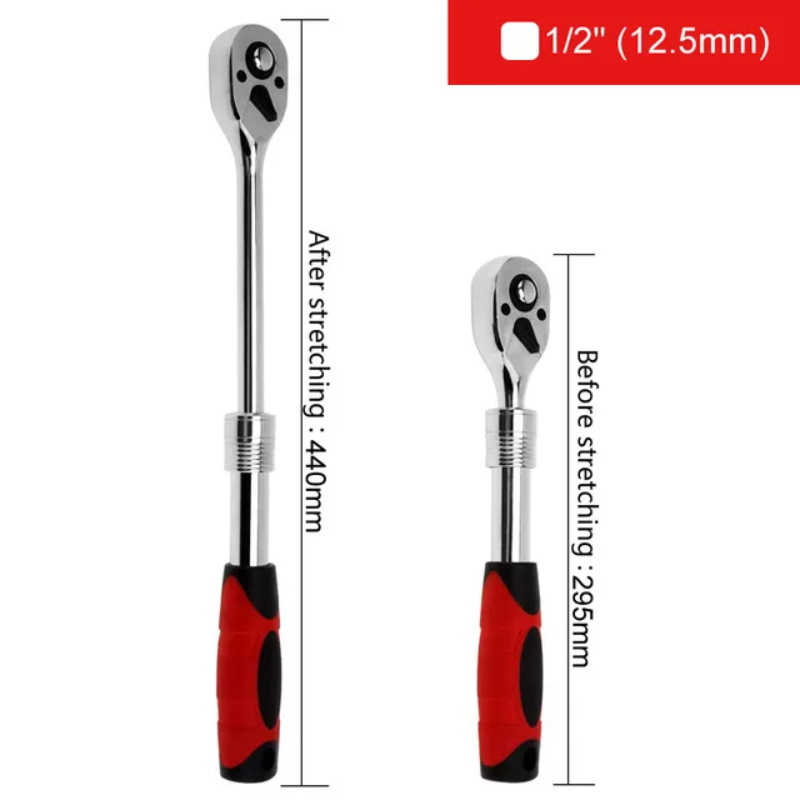 Ratchet Wrench with Extendable Handle