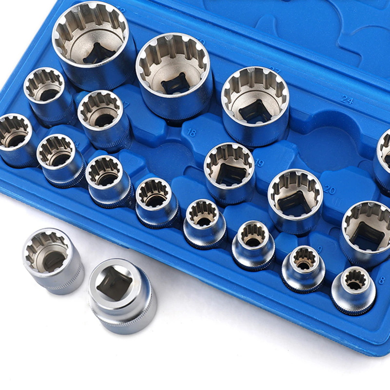 Socket wrench multifunctional nuts set 8-32mm