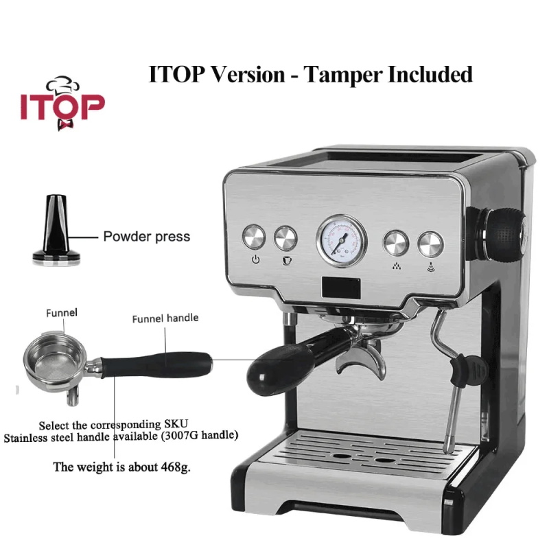 15 bar Italian semi-automatic coffee machine