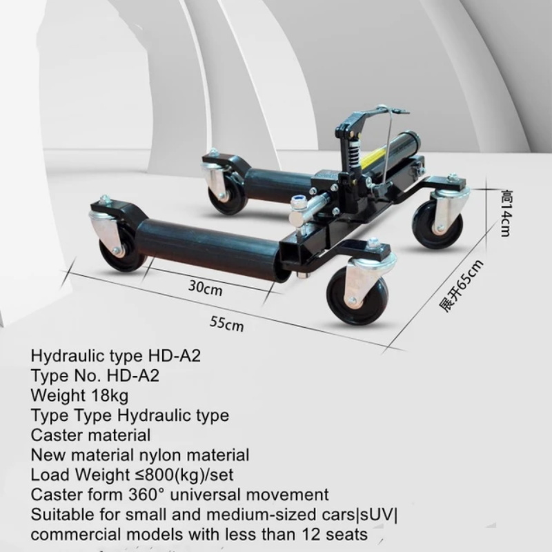 Car Dollies maneuvering aid hydraulic