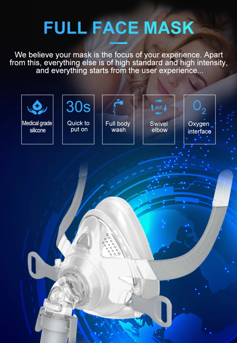 Masque CPAP Resoxy Visage Intégral