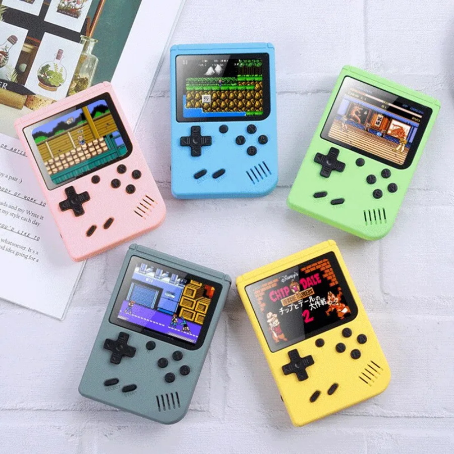 Retro tragbare Mini-Handheld-Videospiel konsole