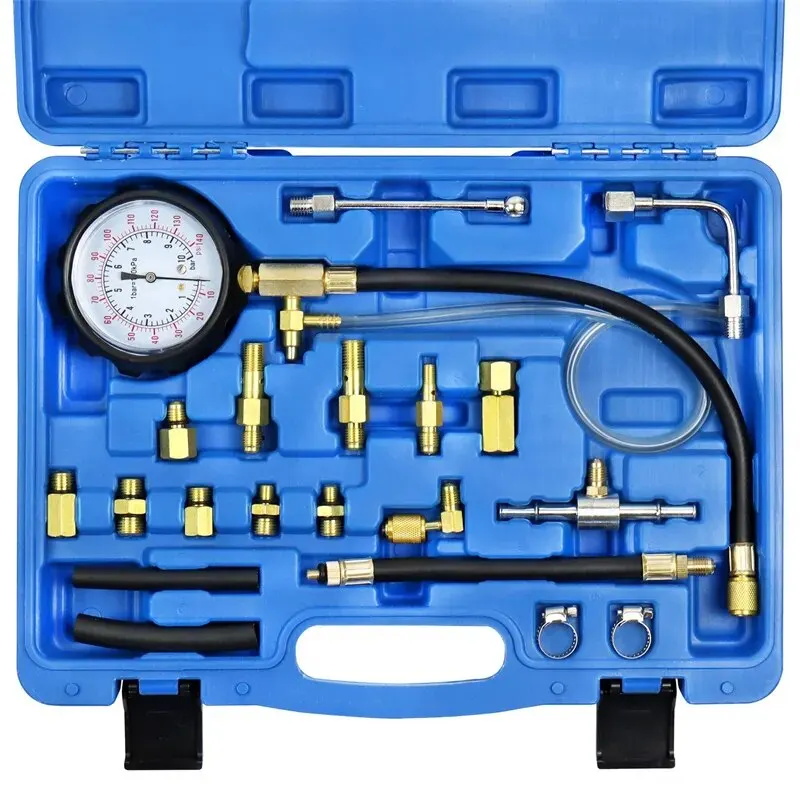 Fuel pressure tester set