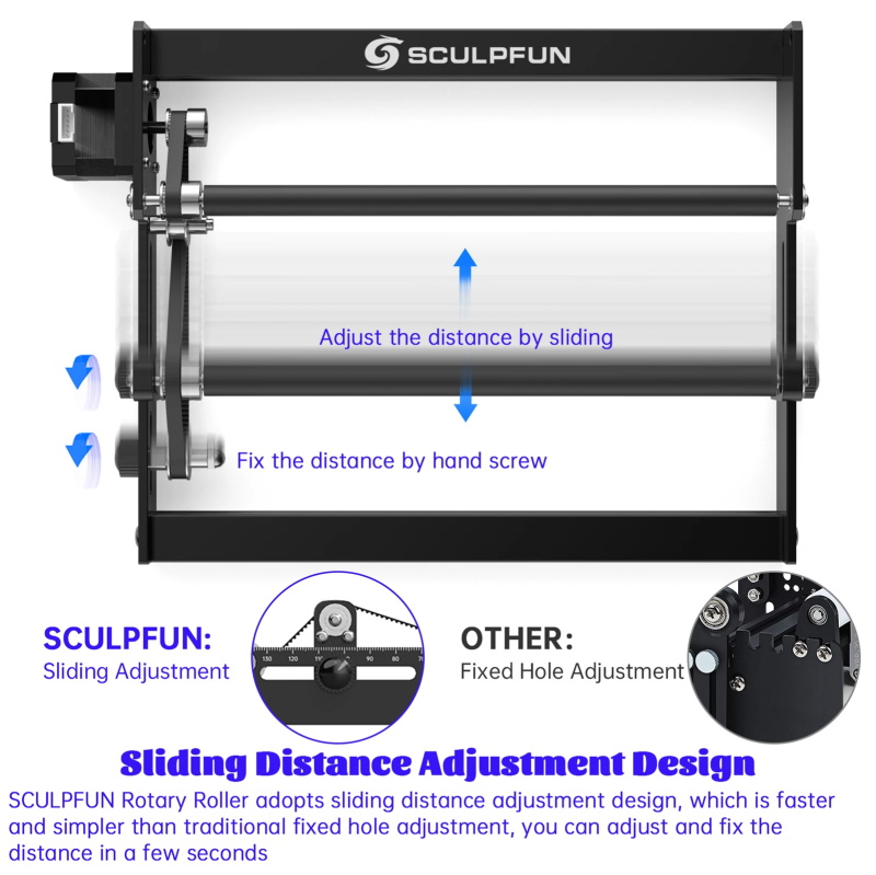 SCULPFUN Laser Rotary Rolle
