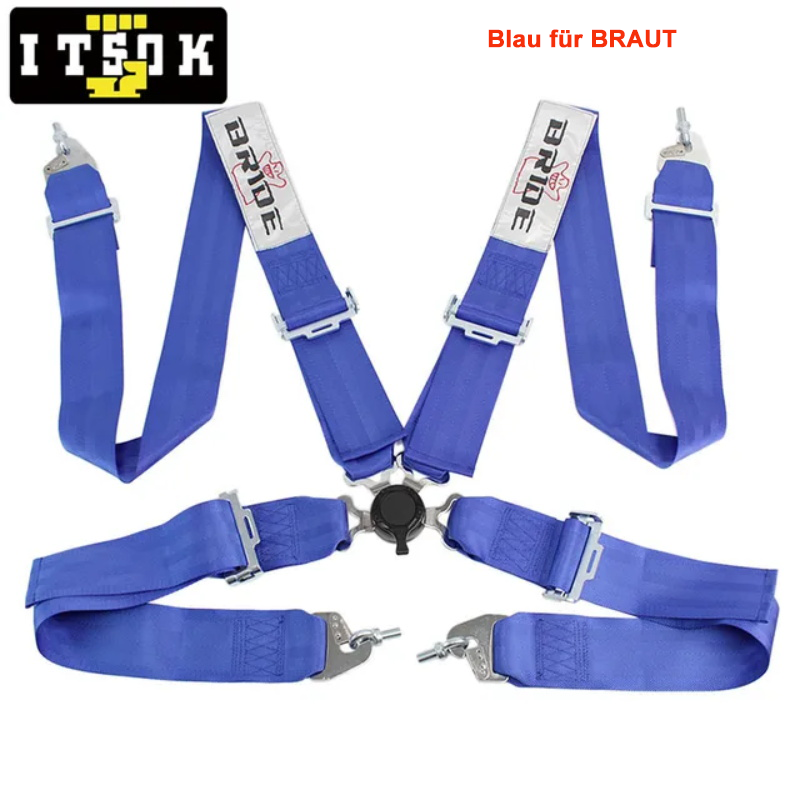 4 point sports belts / racing belts Bride