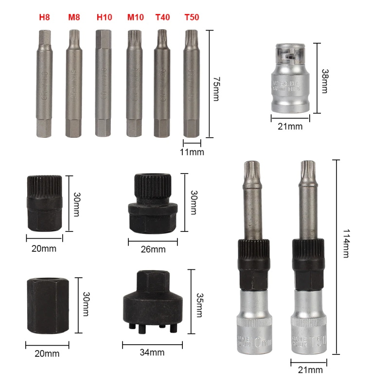 One way clutch generator tool set