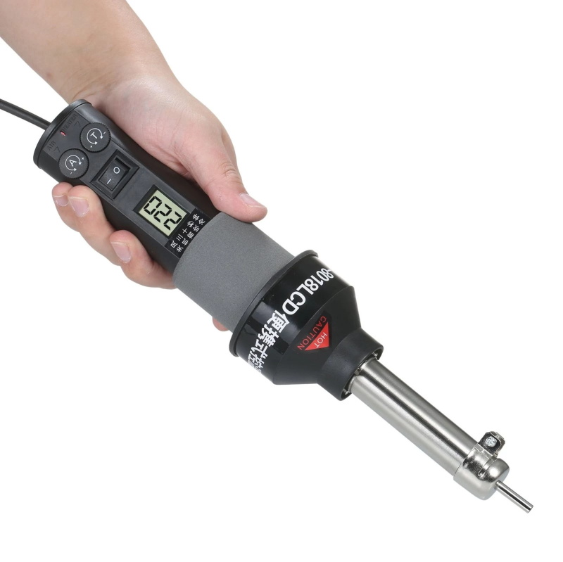 portable temperature-controlled soldering hot air gun