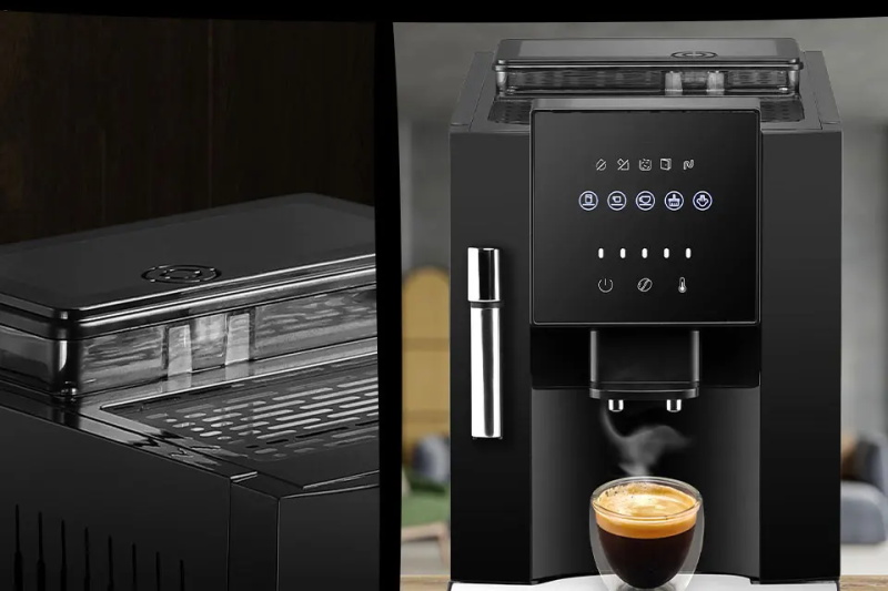 Fully automatic 19 bar coffee machine