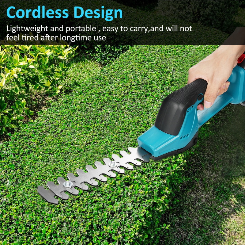 Lithium cordless hedge trimmer