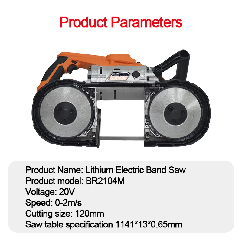 Scie à ruban manuelle pour batterie Makita