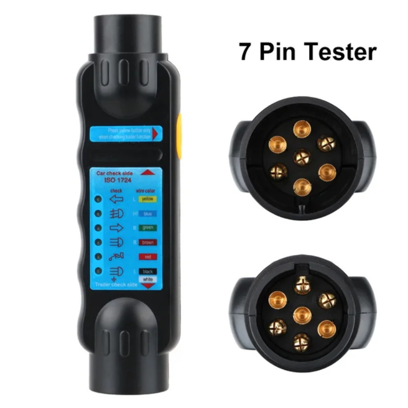 Tester for trailer plugs