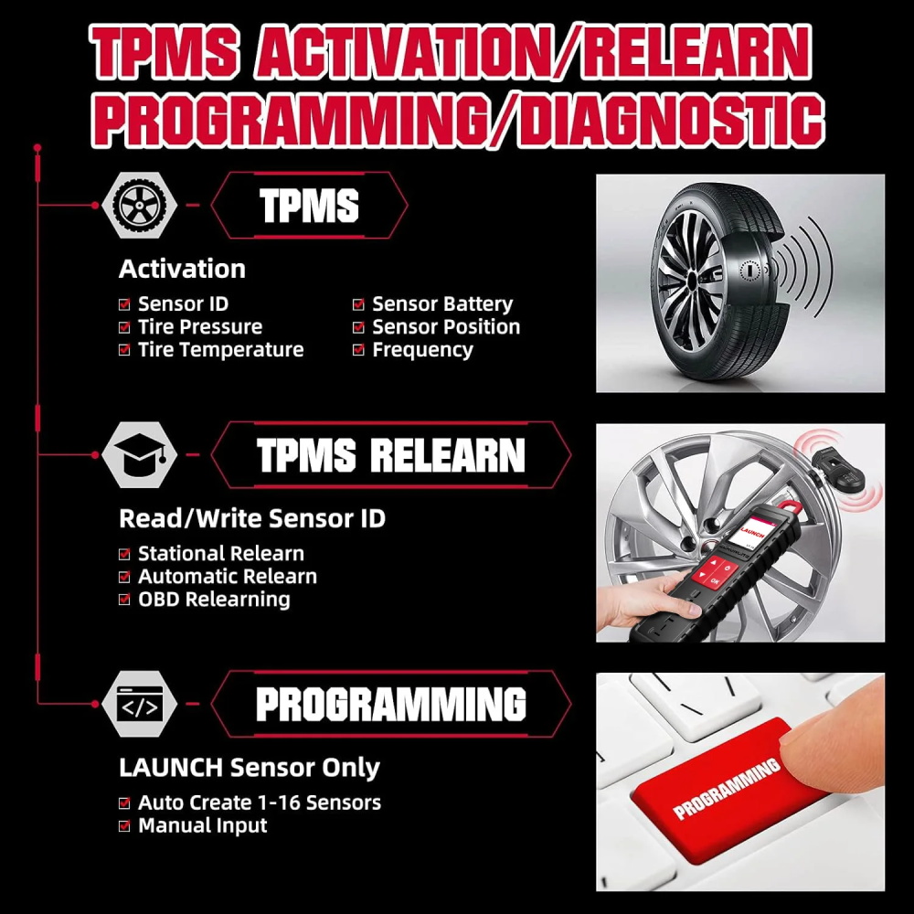 LAUNCH X431 TSGUN I-TPMS