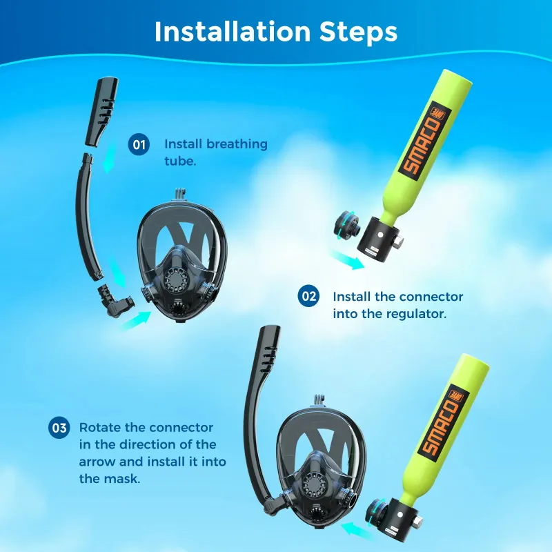Smaco Mini Scuba Tank