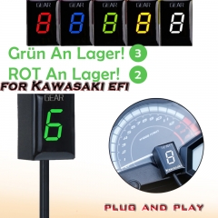 Gear Display Indicator For Kawasaki ER6N Z1000SX Ninja300 Z1000 Z800 Z750 versys 650 Z400 Motorcycle Ecu Direct Mount 1-6 Speed