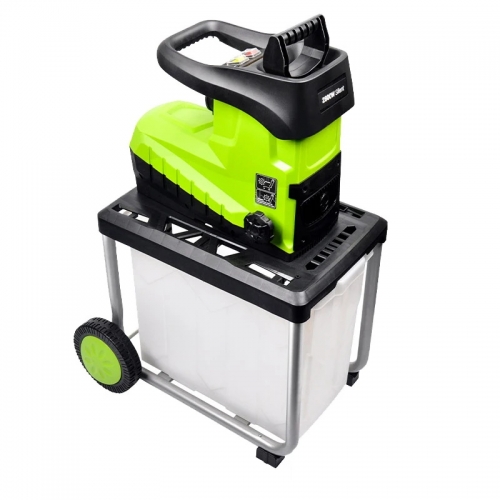 Desktop elektrische Brech maschine 2800w Hochleistungs-elektrische Ast brecher elektrische Pulver isierer Garten werkzeug 220v