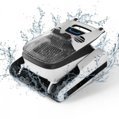 Shark battery robot pool vacuum cleaner waterline cleaning, wall climbing, intelligent route planning