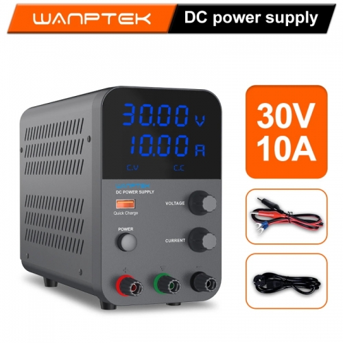 Wanptek adjustable DC power supply 30V 10a 60V 5a 120V 3a laboratory stabilized power supply voltage regulator switching source