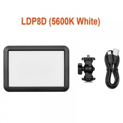 Godox LDP8D LED lumière vidéo photographie panneau lumineux 10W LED lumière de remplissage 2800K-6500K