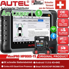Autel MaxiPRO MP808TS MP808S-TS Complete TPMS/RKDS Bluetooth OBD2 All Systems and 30 Special Functions Car Diagnostic Tool/Car Fault Code TPMS Scanner