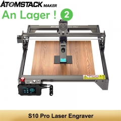 ATOMSTACK S10 Pro CNC Machine de découpe de gravure laser avec zone de gravure 410x400mm Laser ultra-mince à mise au point fixe